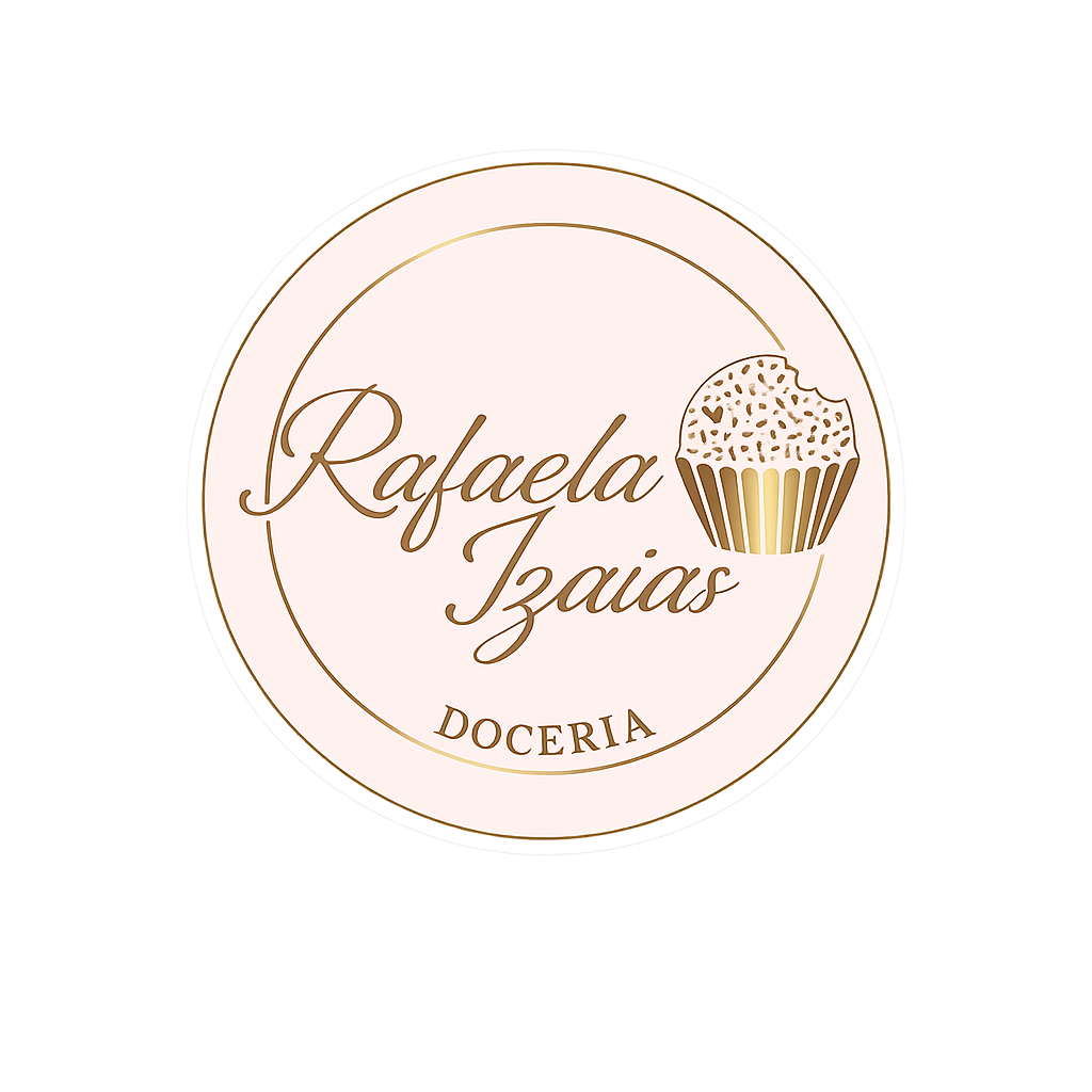 Logotipo da Rafaela Izaias Doceria